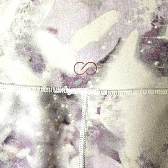 CALIA by Carrie Underwood Abstract Purple and White Leggings - Picture 5 of 8